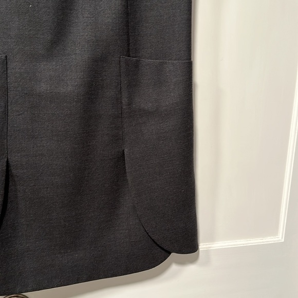 Lined, wool Tory Burch jumper with large front pockets - Picture 3 of 4